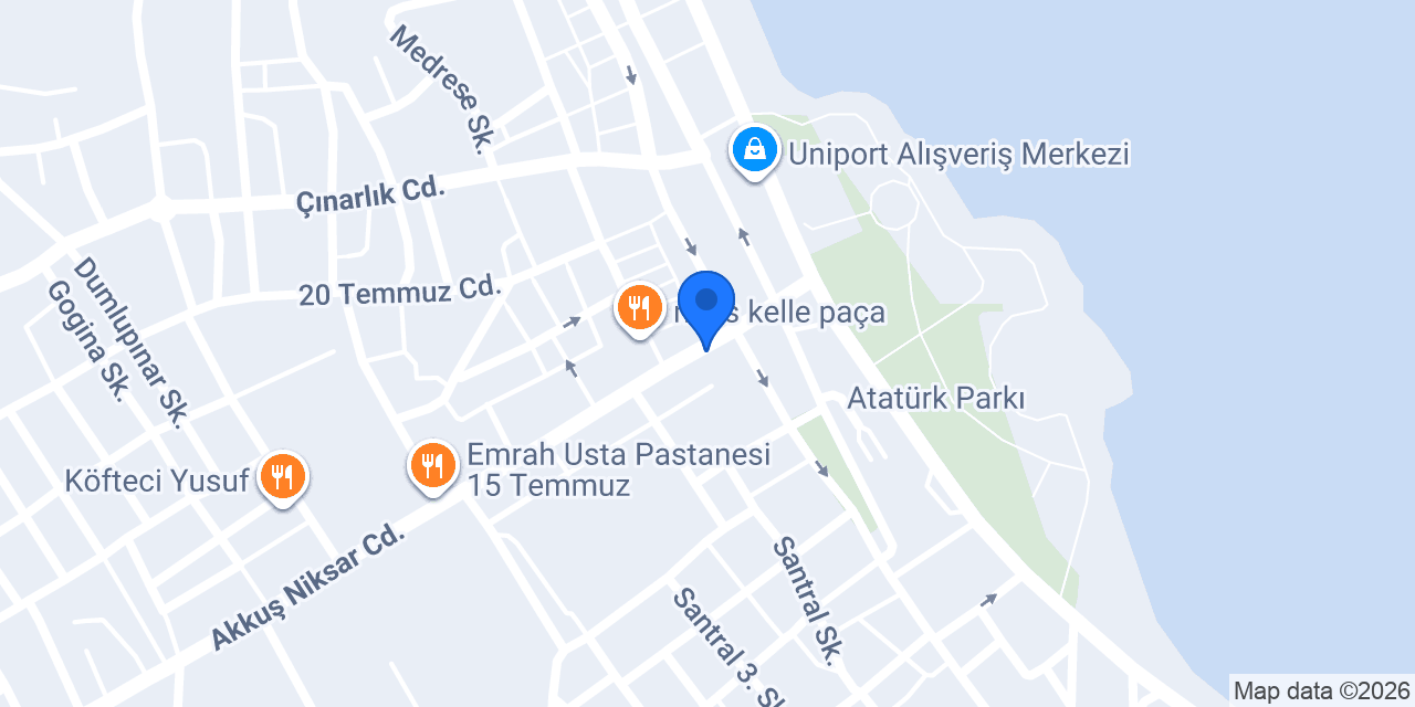 Boşcu Eczanesi konumu
