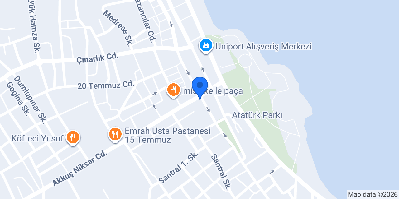 AVCI YAPI ve İNŞAAT konumu