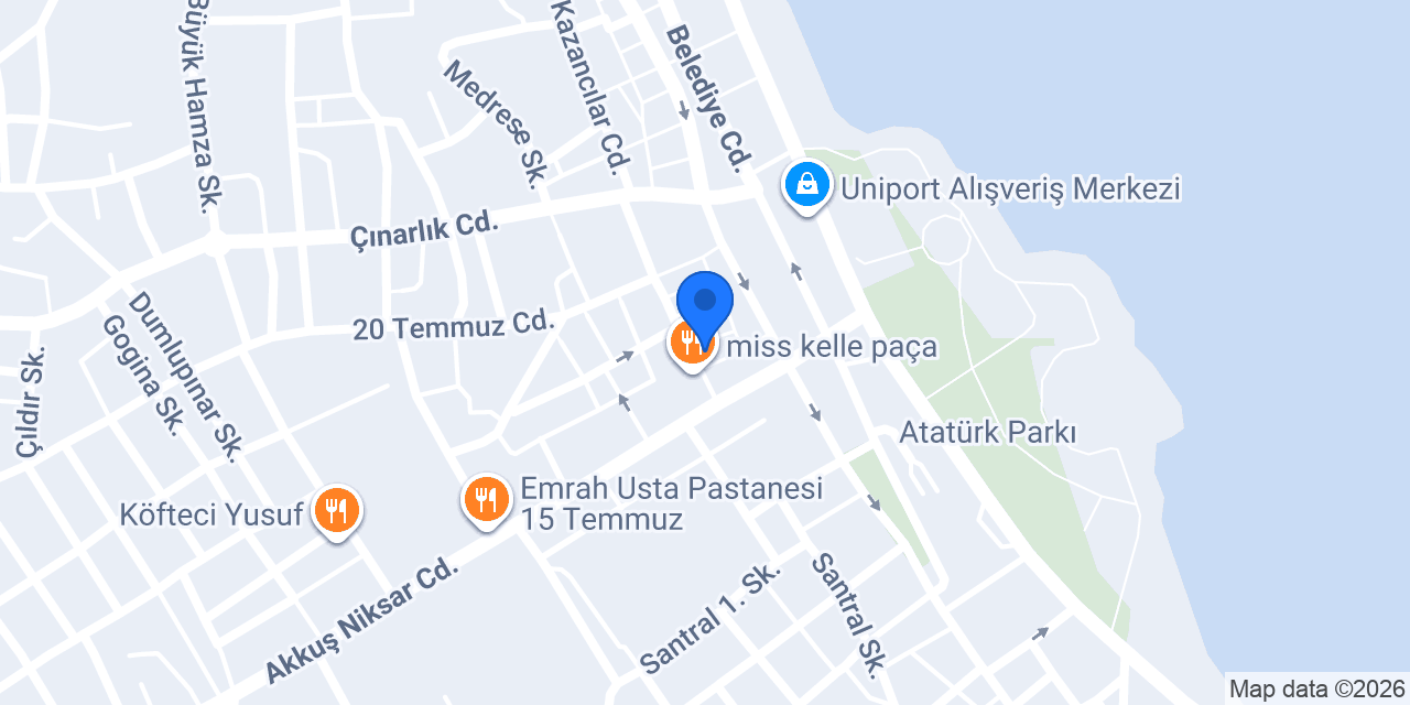 Kenan Ustanın Yeri ocakbaşı konumu