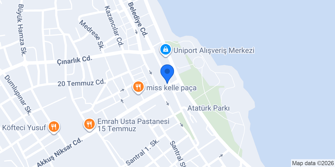Av. Hülya MÜEZZİNOĞLU GÜRSOY konumu