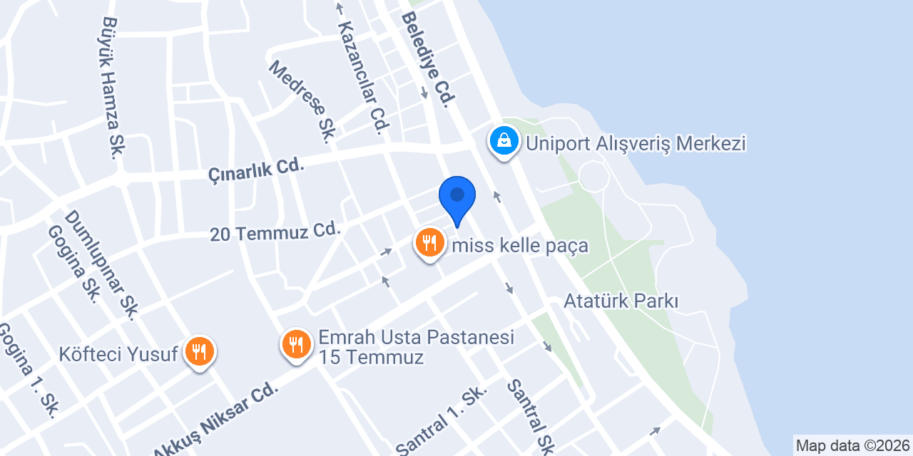 GD Hukuk Danışmanlık- Av. Günay Dirilik konumu