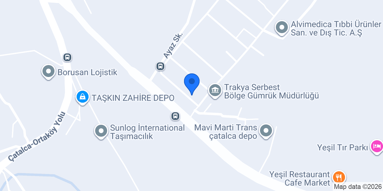 Ilkon Tekstil konumu