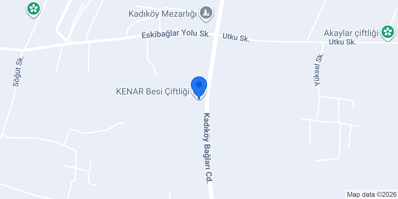 KENAR Besi Çiftliği konumu