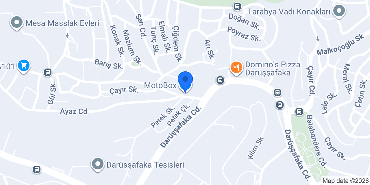 MotoBox konumu