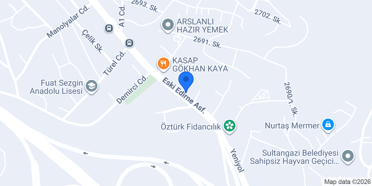 Atolyea Rasta konumu