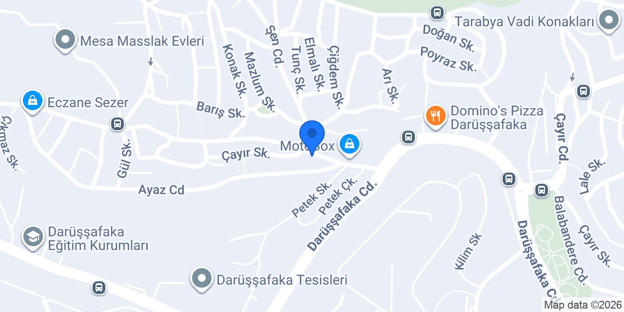 Karahan Yapı konumu