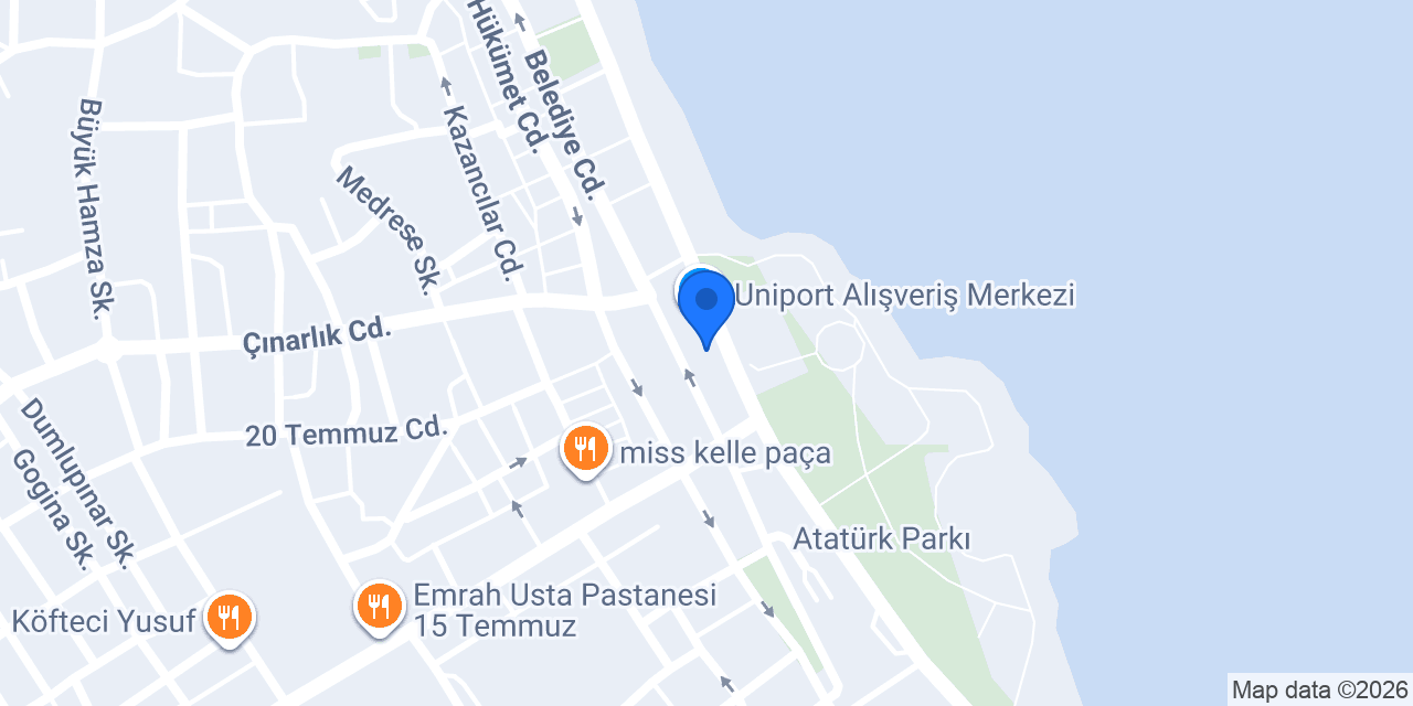 TAPAS BİSTRO konumu