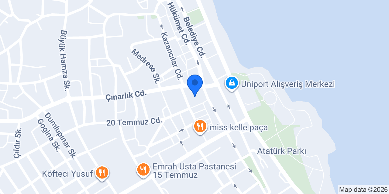 Jet Turizm konumu