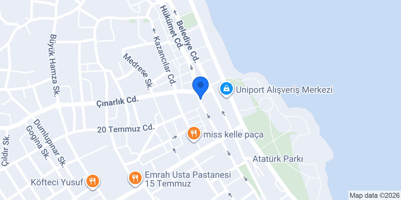 Öncü Ünye konumu