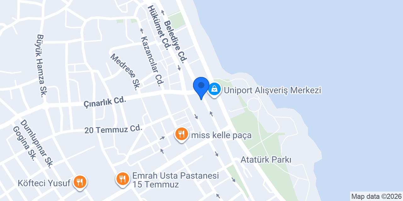 Ptt ÜNYE konumu