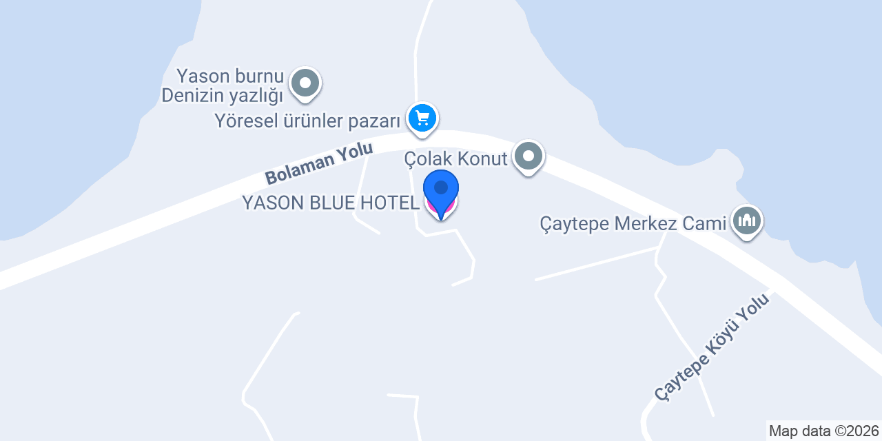 YASON BLUE HOTEL konumu