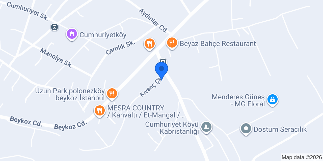 Mızrap Yapı Market konumu