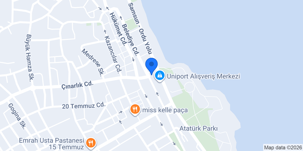 ünye avukat (Şenol Aslanbey) konumu