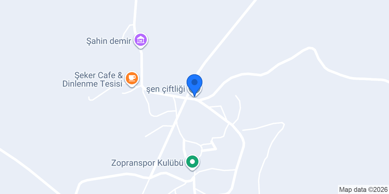şen çiftliği konumu