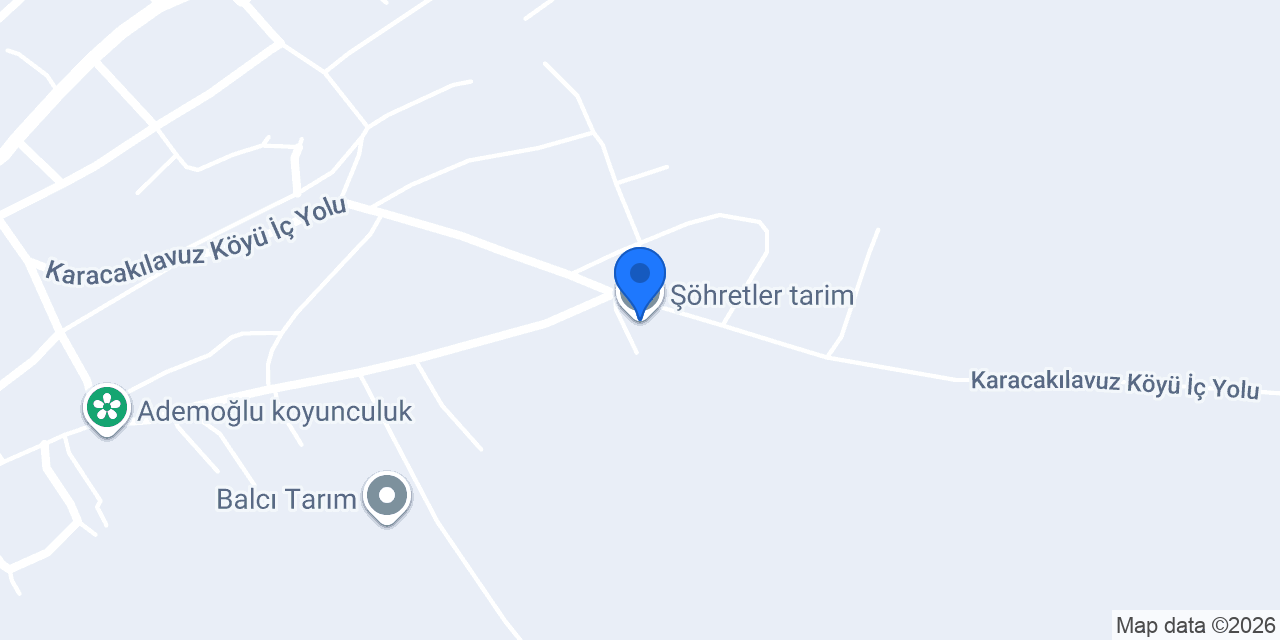 Şöhretler tarim konumu