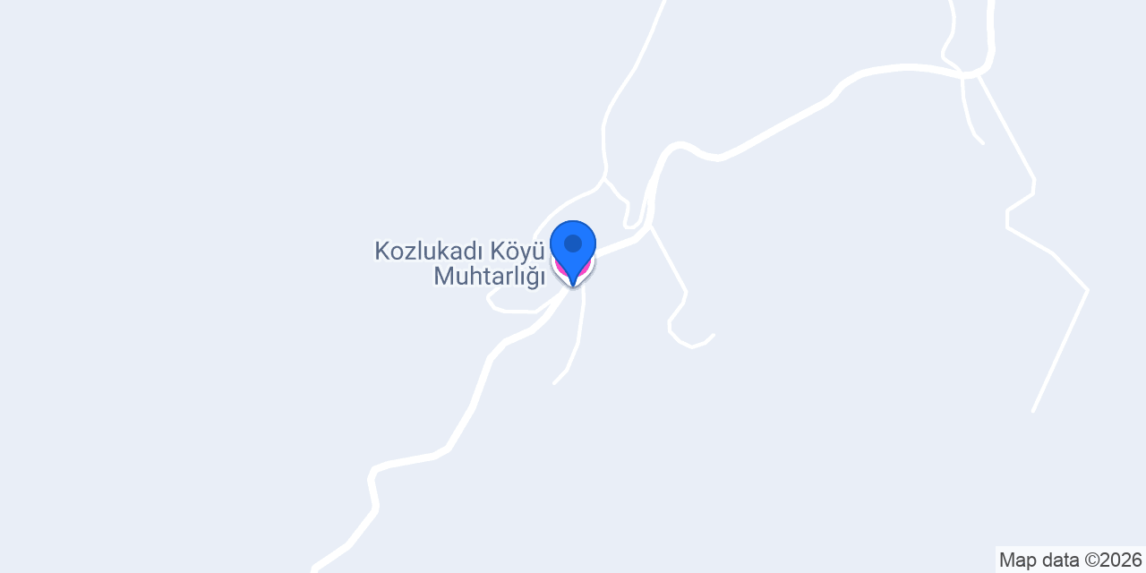 Kozlukadı Köyü Muhtarlığı konumu