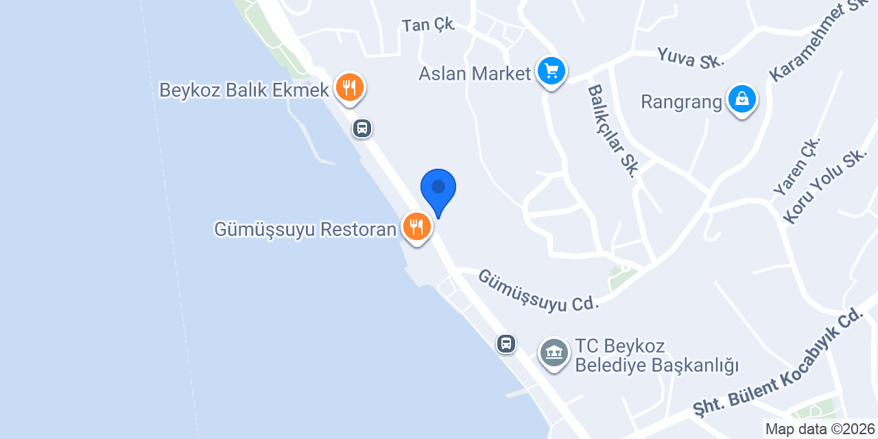 Beykoz Gül Balık Restaurant & Cafe konumu