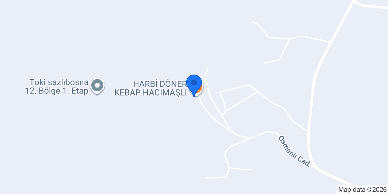 HARBİ DÖNER KEBAP HACIMAŞLI konumu