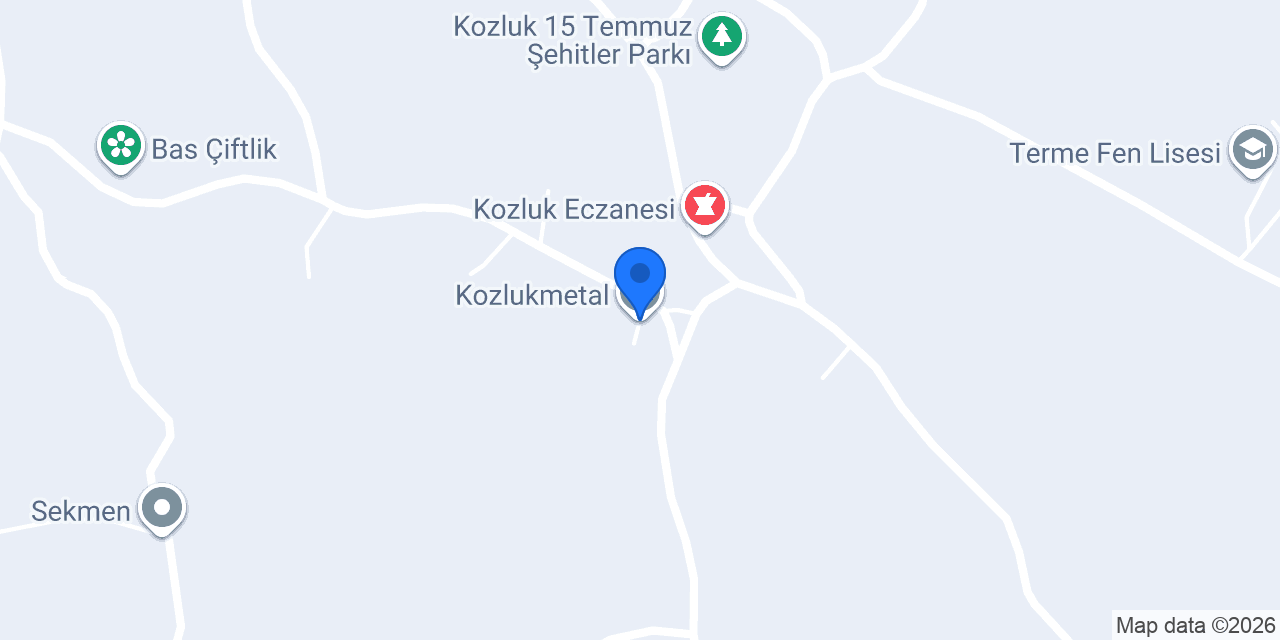 Kozlukmetal konumu
