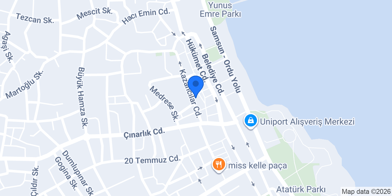 Avukat İbrahim Çam konumu