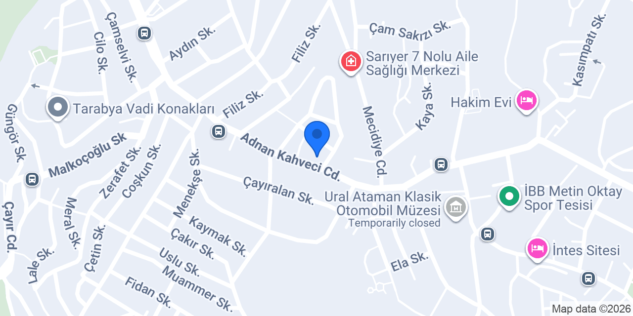 Çağlayan Cafe konumu