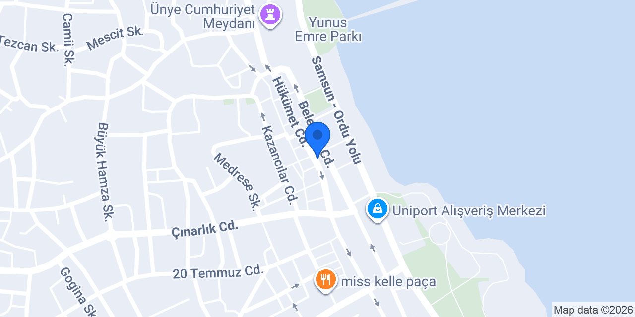 D Diamond Ordu konumu