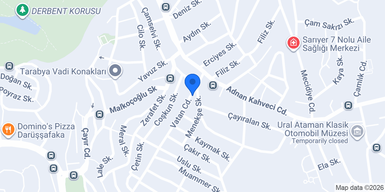 Işık Erkek Kuaförü konumu