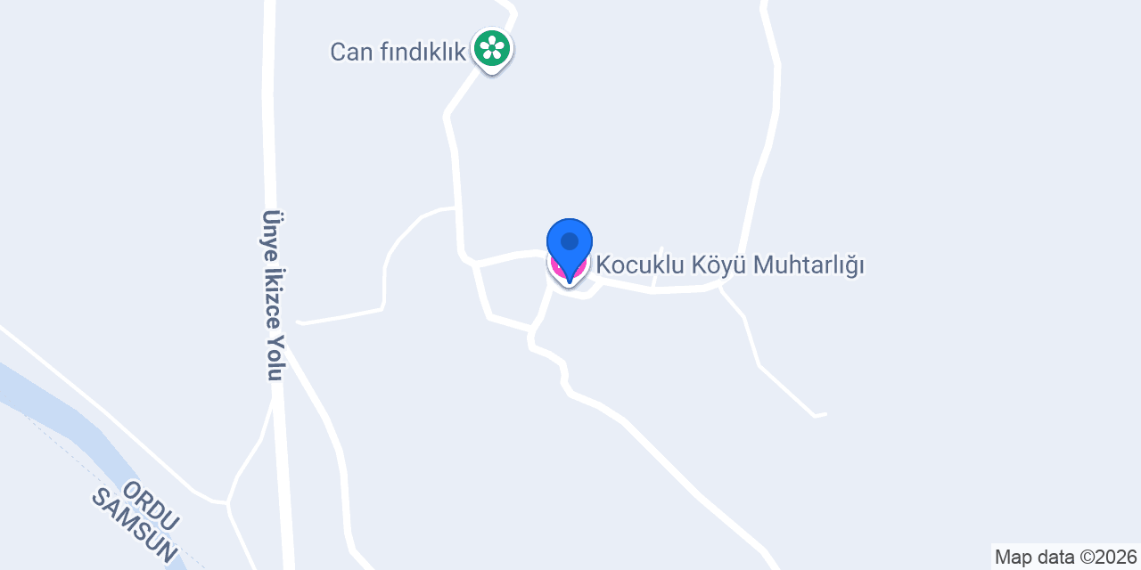 Kocuklu Köyü Muhtarlığı konumu