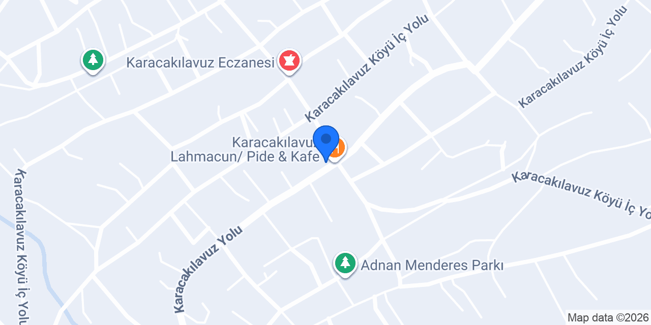 Karaca Kılavuz Sağlık Ocağı konumu