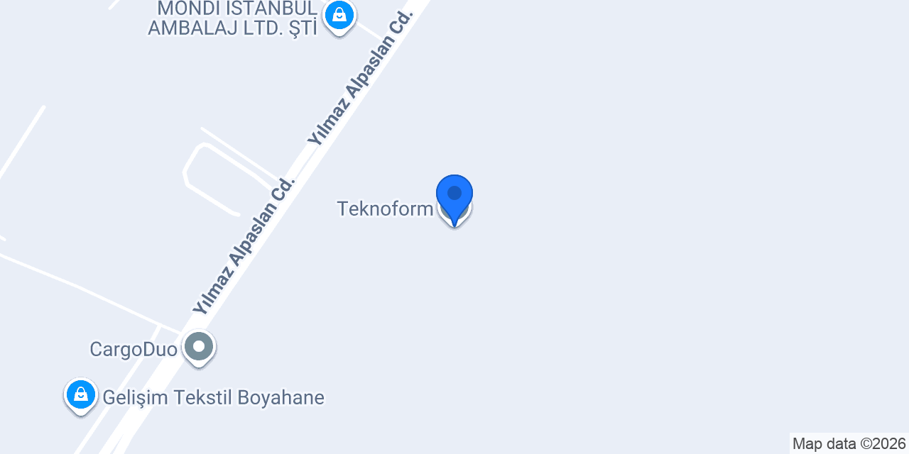 Teknoform konumu