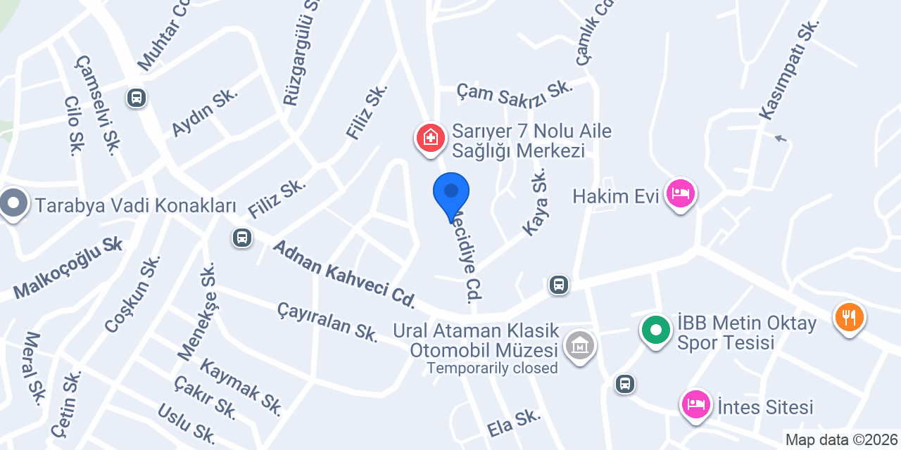 MERİDYAPI konumu