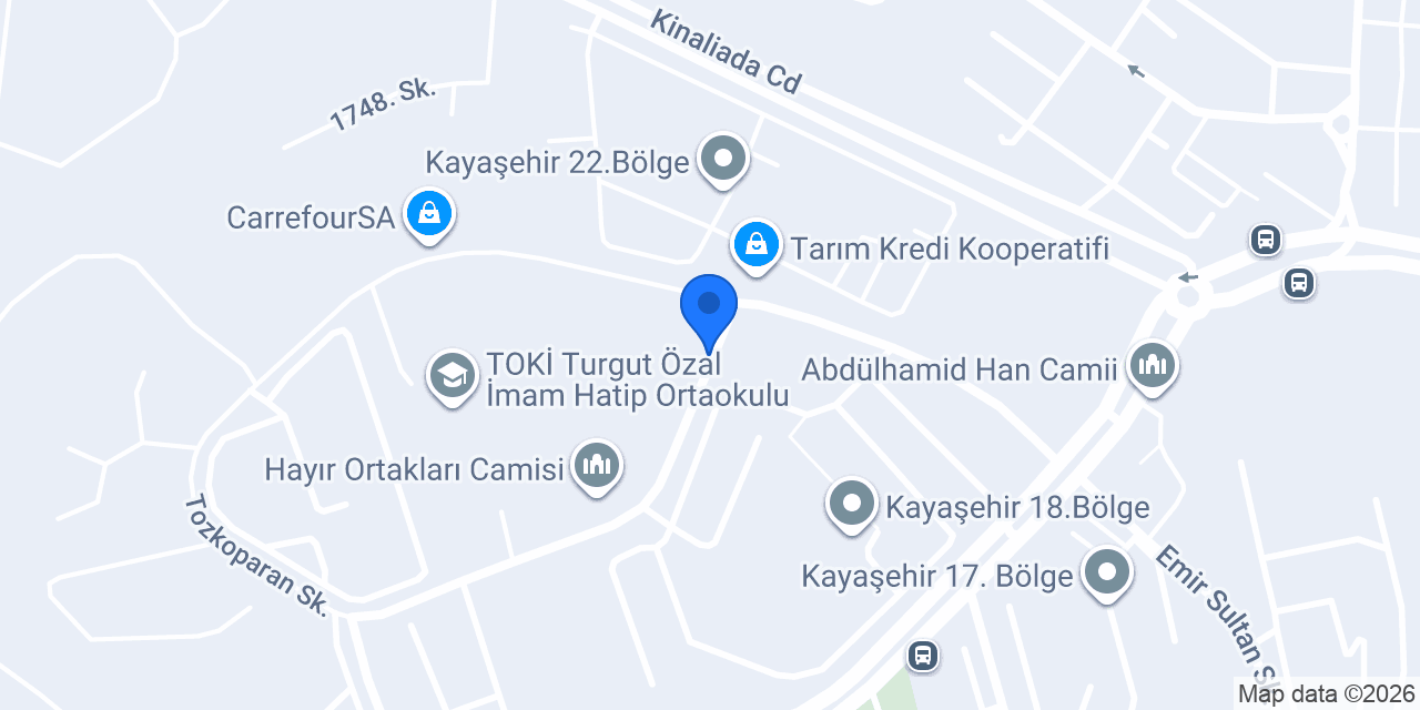 Voon Konsept Dizayn Stüdyosu konumu