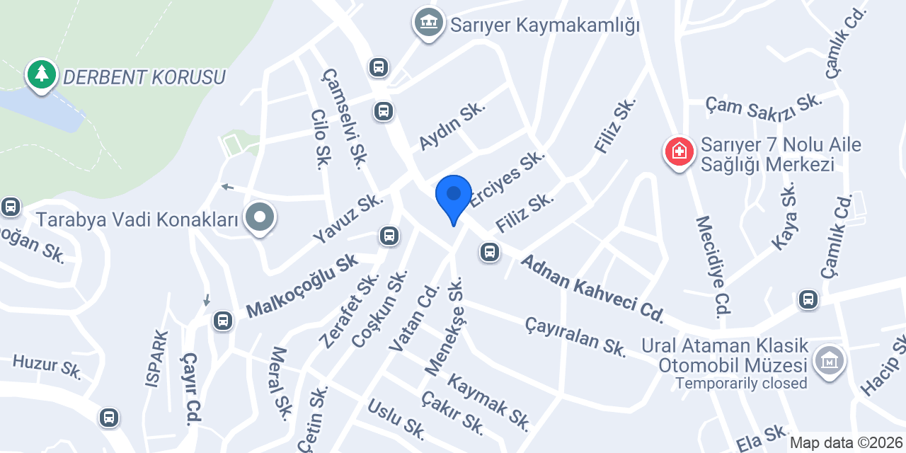 FERAHEVLER NAR TEKEL konumu
