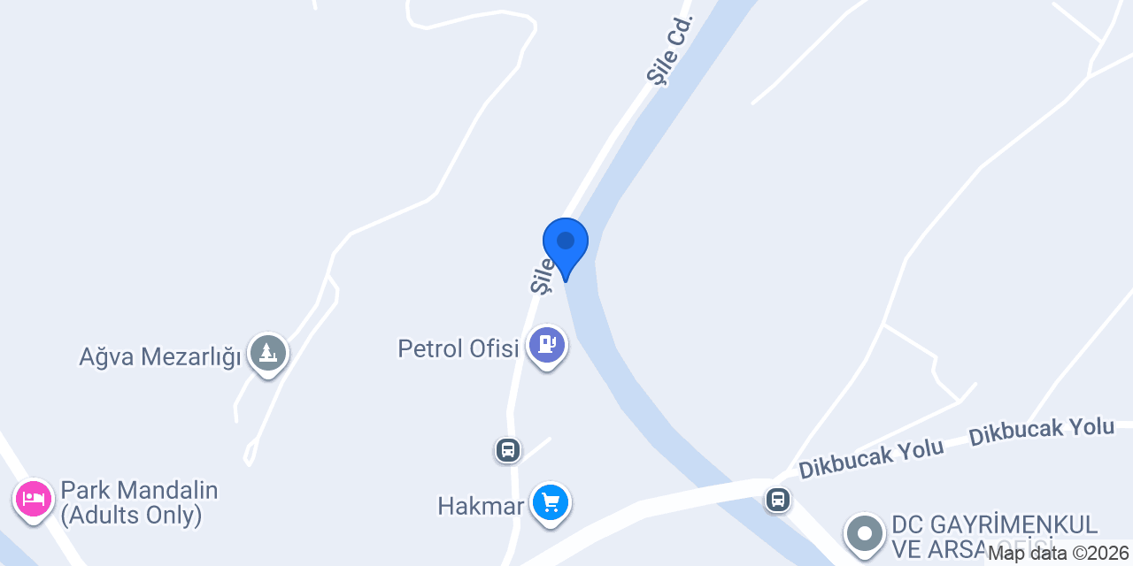 ŞİLE AĞVA TAŞ DUVAR konumu