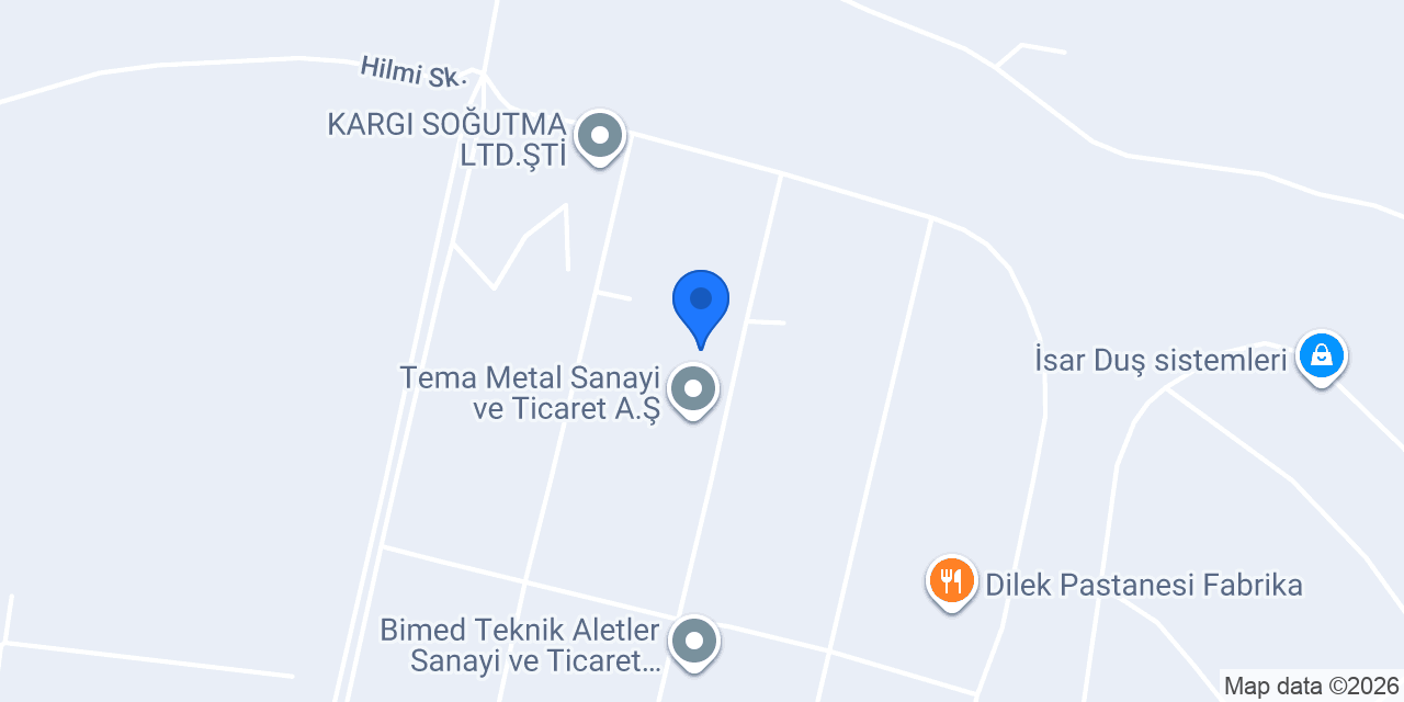 Betapak Makine A.Ş. konumu