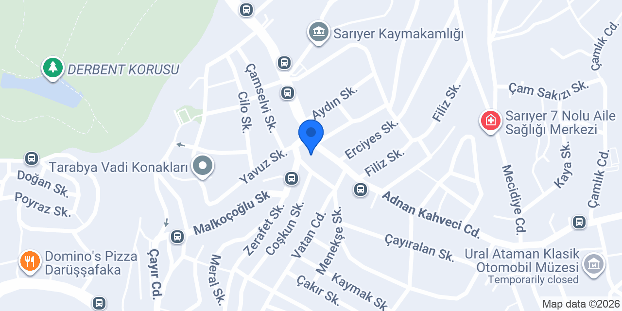 Antep Sofrası konumu