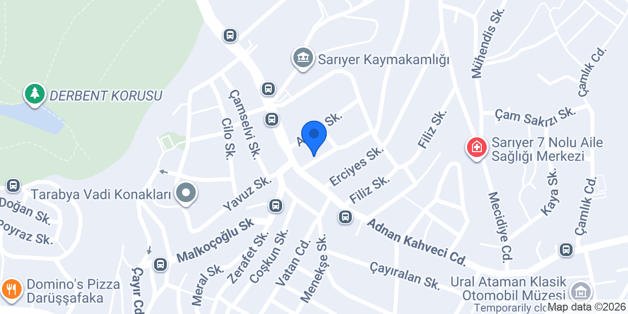Terzi Cemal konumu