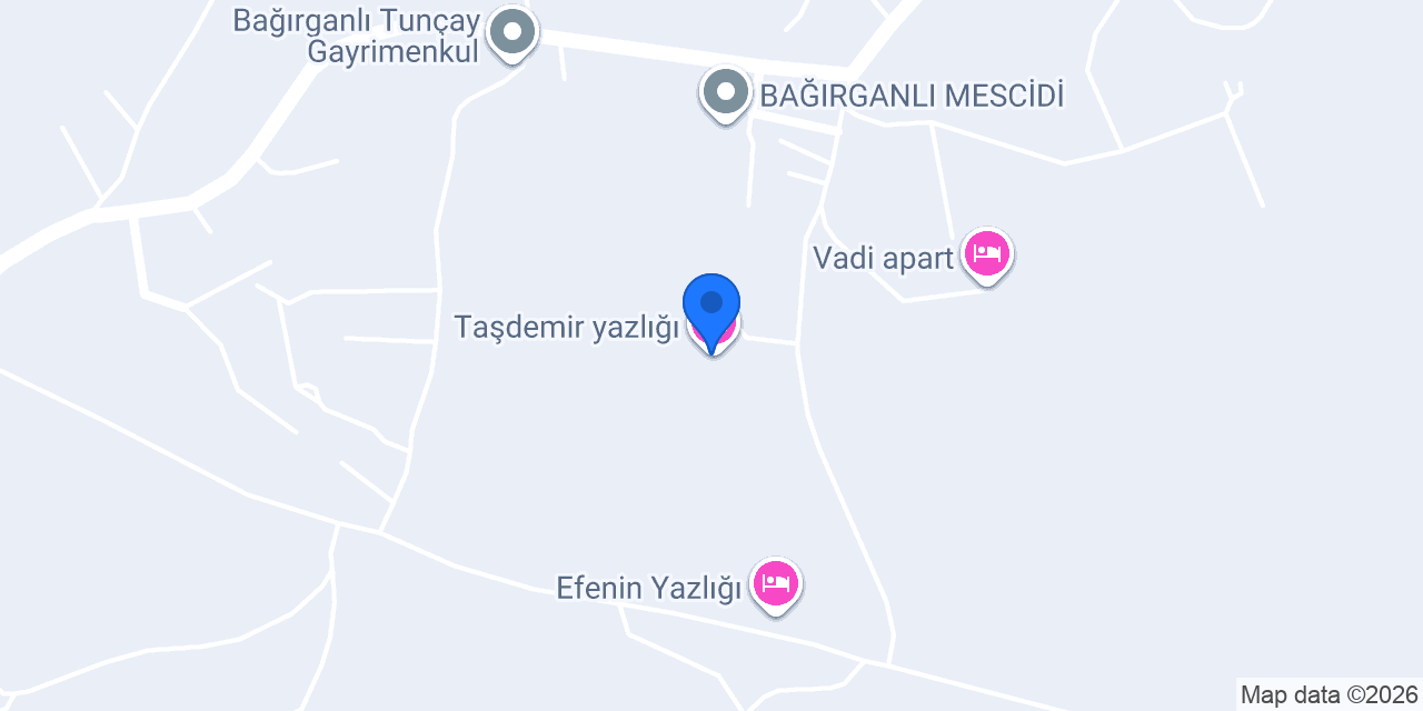 Taşdemir yazlığı konumu