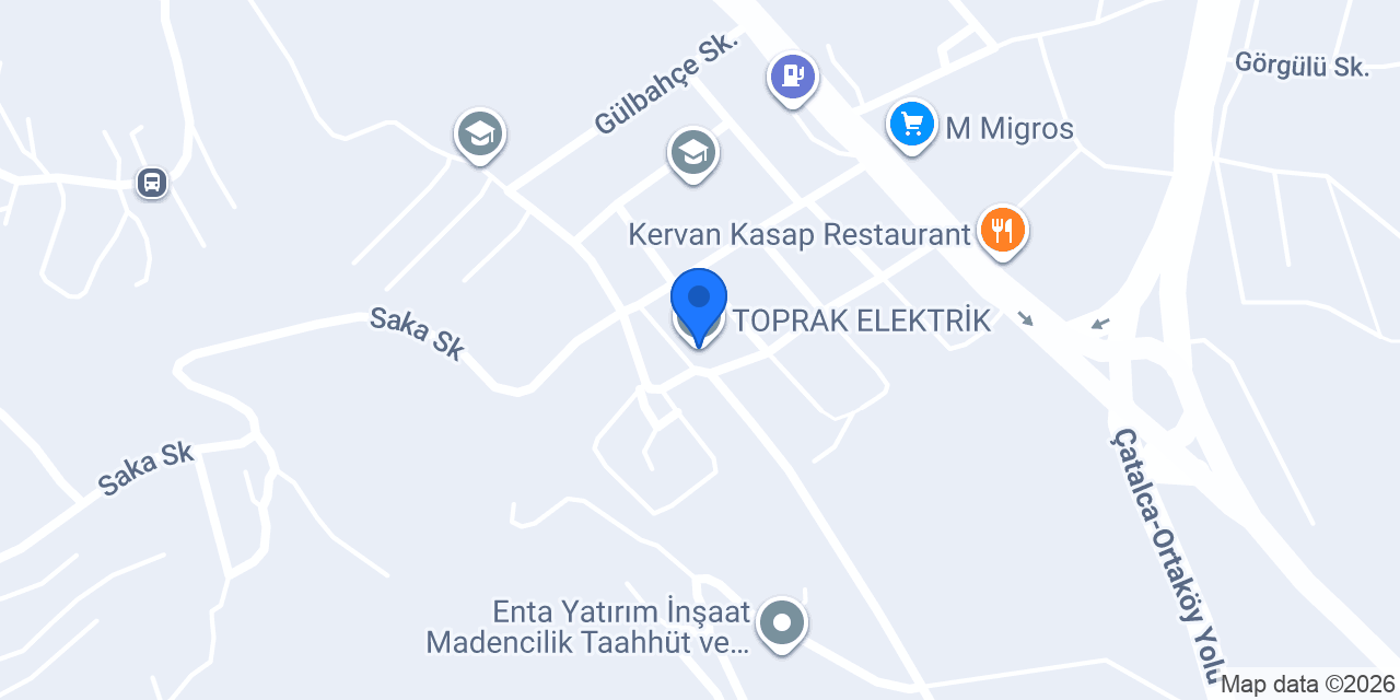 TOPRAK ELEKTRİK konumu