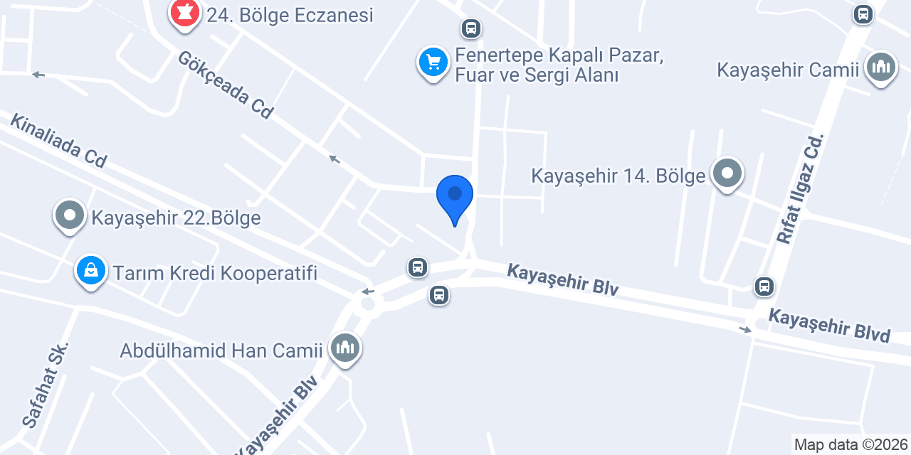 1EVİM EMLAK konumu