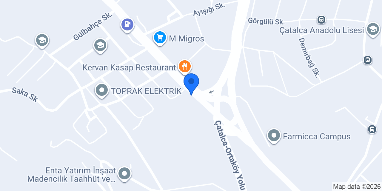 Çatalca Kepçe konumu