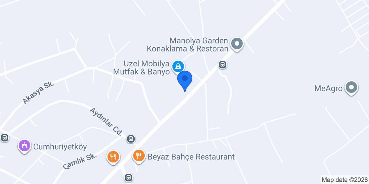 Nazar Bahçe konumu