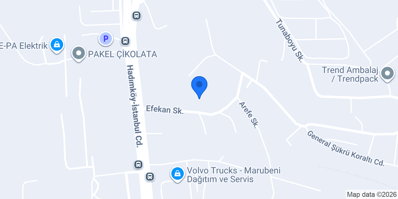 Avsu Mekanik Modüler Su Depoları konumu