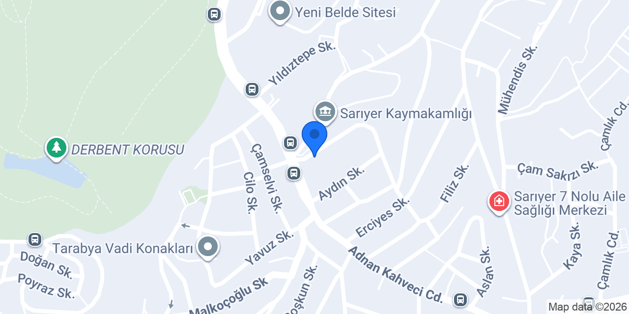 Beylerbeyi Profiterol konumu