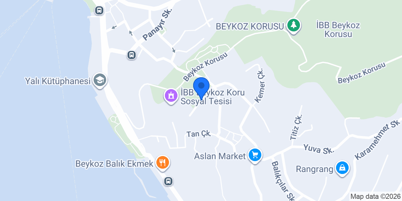 Beykoz Koç Ortaokulu konumu