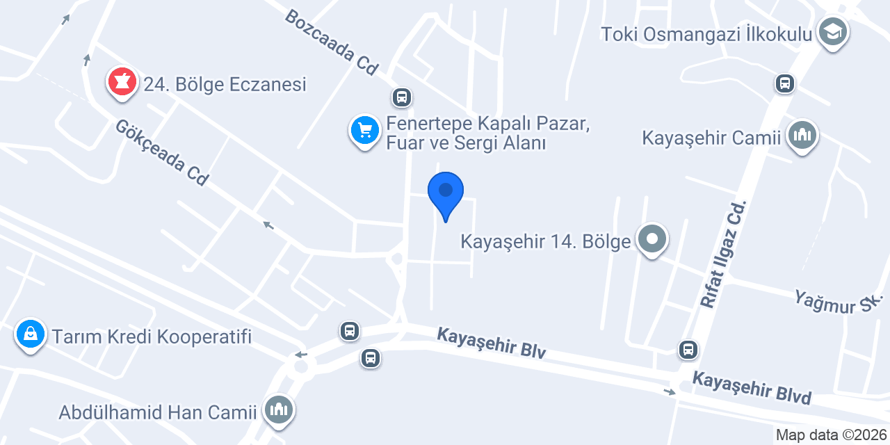 EM TUNİNG BAŞAKŞEHİR konumu