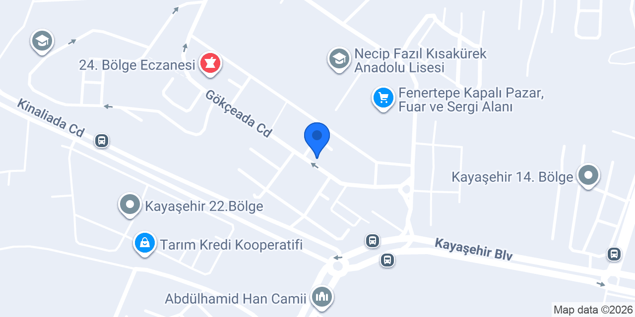 24. BÖLGE Miraç kasap konumu