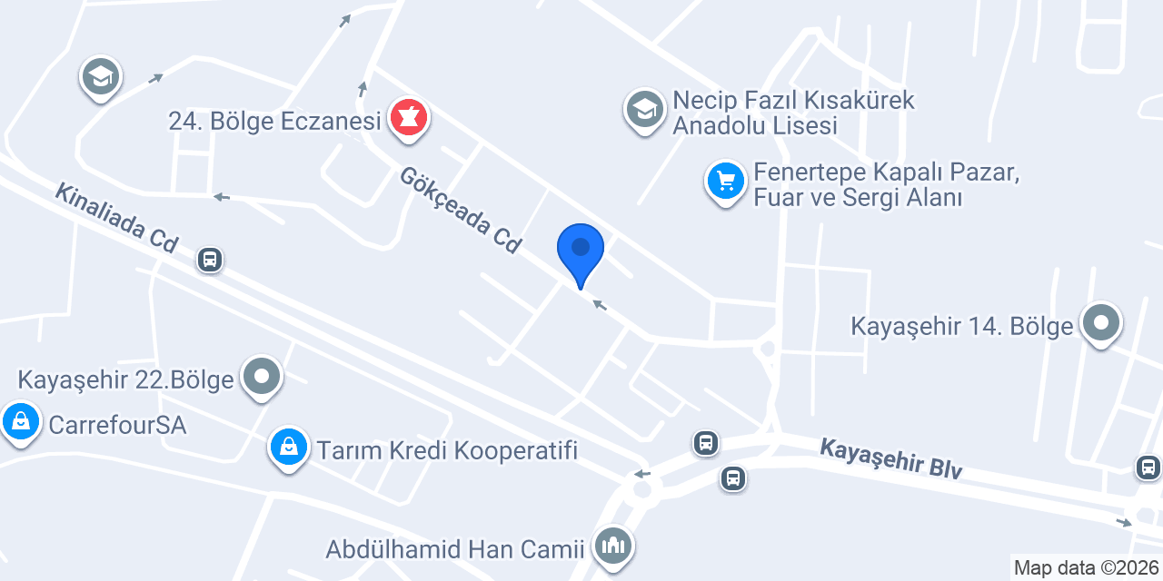 BUTİK RİVA konumu
