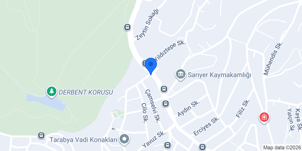 Artı Tarabya konumu