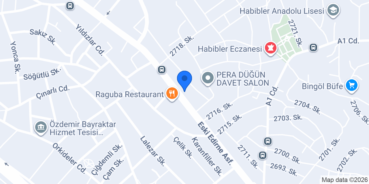 Başaran Catering konumu